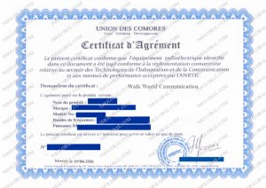 Comoros Wireless Regulatory Services