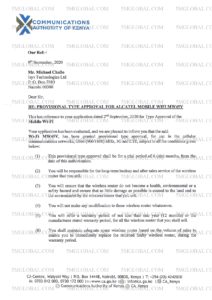 Kenya Homologation Regulatory Type Approval Service