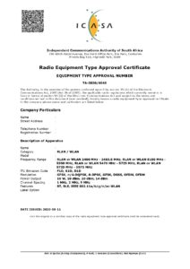 South Africa Regulatory Authority