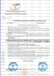 Guinea Equatorial Wireless Regulatory Services
